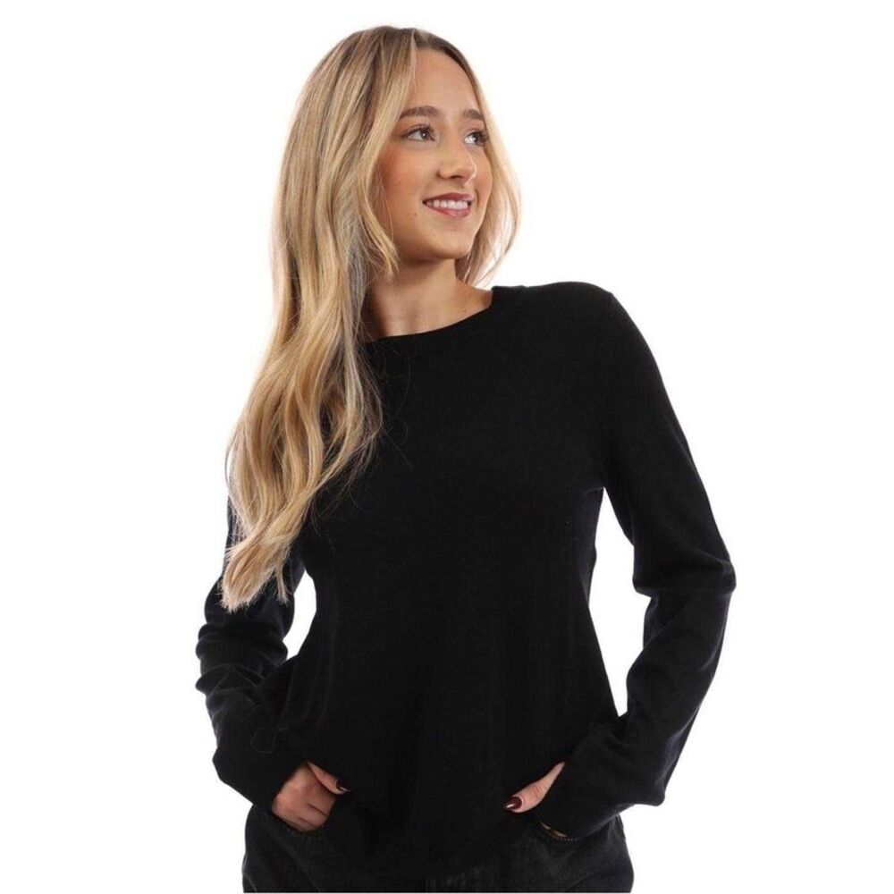 Boss Womens/Ladies Feganasi Crew Neck Sweatshirt / Black